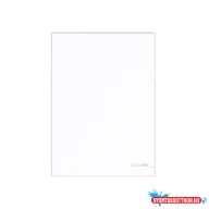   Genotherm 'L' A4, PP 180 micron fényes, víztiszta,  Economix fehér  10db/csomag