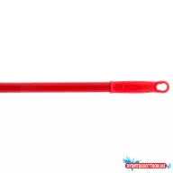   Felmosónyél professzionális HACCP 140 cm menetes/stiftes véggel Bonus_B670 piros
