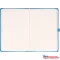 Klasszikus notesz Taggia borítással Blue, pontozott, 13x21cm, Presco