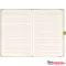 Klasszikus notesz Vivella borítással Green, vonalas, 13x21cm, Presco
