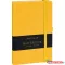 Klasszikus notesz Vivella borítással Yellow, pontozott, 13x21cm, Presco