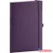 Klasszikus notesz Aprint borítással Neo purple, vonalas, 15x21cm, Presco