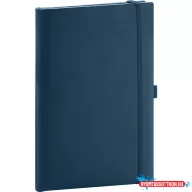   Klasszikus notesz Aprint borítással Neo blue, pontozott, 15x21cm, Presco