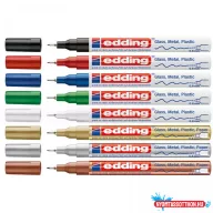 Lakkmarker 0,8mm, kerek Edding 780 zöld