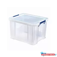  Tároló doboz, mûanyag 36 liter, Fellowes(R) ProStore átlátszó