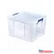 Tároló doboz, mûanyag 48 liter, Fellowes(R) ProStore átlátszó