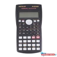   Számológép tudományos 240 funkciós fekete Antilop A-8200B