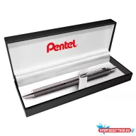   Rollertoll 0,35mm, fém antracit test, Pentel Energel BL407MA-A, írásszín kék