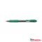 Zselés toll 0,7mm, nyomógombos Pilot G-2, írásszín zöld