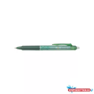   Rollertoll, (05) 0,25 mm, törölhető, nyomógombos, PILOT "Frixion Clicker", zöld,