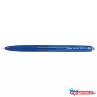   Golyóstoll 0,7 nyomógombos F Super Grip G Pilot, írásszín kék