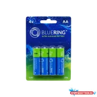 Elem AA ceruza LR6 tartós alkáli 4 db/csomag, Bluering®