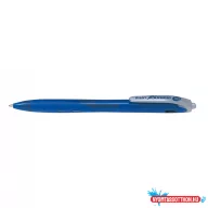   Golyóstoll 0,7mm, nyomógombos Rexgrip Fine Pilot, írásszín kék