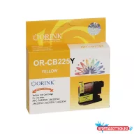 Brother LC225XL tintapatron yellow ORINK (utángyártott)