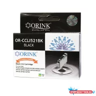 Canon CLI521 tintapatron black ORINK (utángyártott)