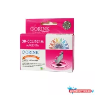 Canon CLI521 tintapatron magenta ORINK (utángyártott)