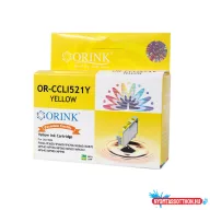 Canon CLI521 tintapatron yellow ORINK (utángyártott)