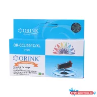 Canon CLI551XL tintapatron cyan ORINK (utángyártott)