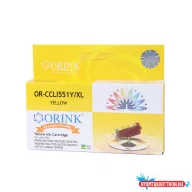 Canon CLI551XL tintapatron yellow ORINK (utángyártott)