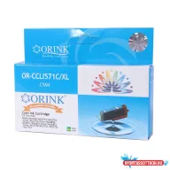 Canon CLI571XL tintapatron cyan ORINK (utángyártott)