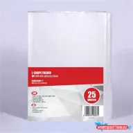   Genotherm 'L' A4, 130 micron víztiszta Bluering 25 db/csomag,