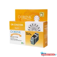 Utángyártott Hp 655/CZ109AE tintapatron black ORINK