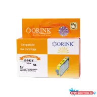 Utángyártott Hp 903XL/T6M11AE tintapatron yellow ORINK