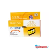 Utángyártott Hp 951XL/CN048AE tintapatron yellow ORINK