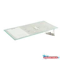   Iratrendező A4, 7,5cm,lapraszerelt, Bluering® Economy türkiz