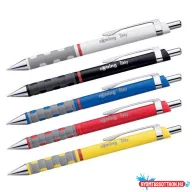 Golyóstoll fekete test, Rotring Tikky III, írásszín kék