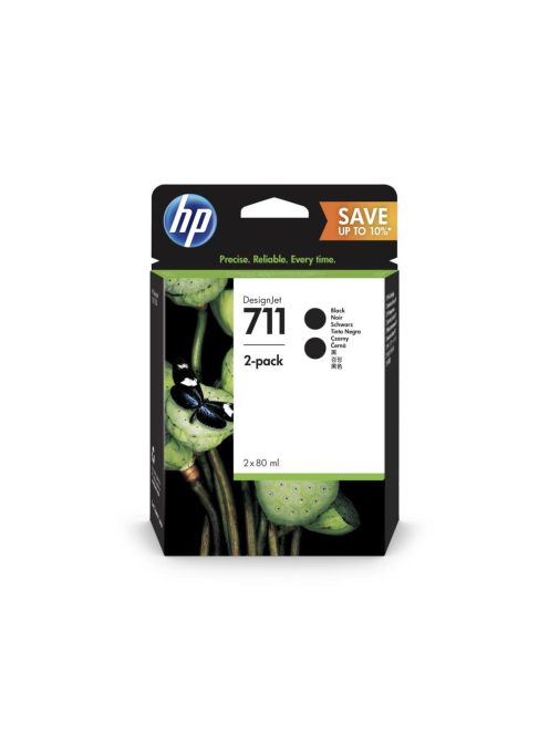 HP P2V31A Patron Bk No.711 2pack