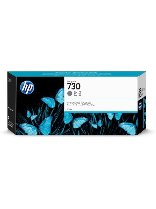 HP P2V72A Patron Grey 300ml No.730 (Eredeti)