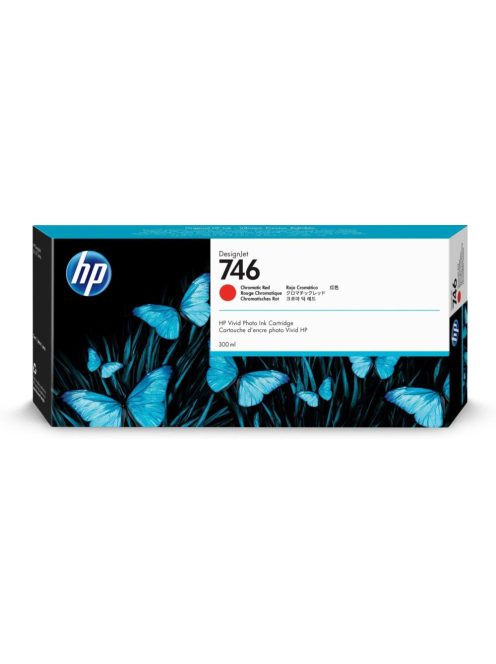 HP P2V81A Chromatic Red No.746 (Eredeti)