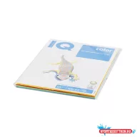   Másolópapír, színes, A4, 80g. IQ 4x25ív/csomag, intenzív, 4 klf. szín