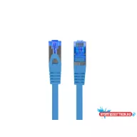   Lanberg PCF6A-10CC-2000-B Cat.6A S/FTP LSZH CCA AWG26 árnyékolt kék patch kábel 20m