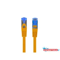   Lanberg PCF6A-10CC-2000-O Cat.6A S/FTP LSZH CAA AWG26 árnyékolt narancs patch kábel 20m