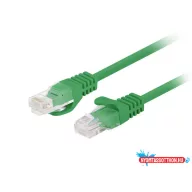   Lanberg PCU5-10CC-0100-G Cat.5e UTP PVC CCA AWG26 árnyékolatlan zöld patch kábel 1m