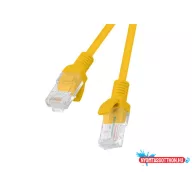   Lanberg PCU5-10CC-0100-O Cat.5e UTP PVC CCA AWG26 árnyékolatlan narancs patch kábel 1m