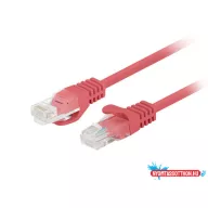   Lanberg PCU5-10CC-0750-R Cat.5e UTP PVC CCA AWG26 árnyékolatlan piros patch kábel 7,5m