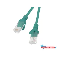   Lanberg PCU6-10CC-0150-G Cat.6 UTP PVC CCA AWG26 árnyékolatlan zöld patch kábel 1,5m