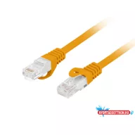   Lanberg PCU6-10CU-0050-O Cat.6 UTP LSZH CU AWG26 árnyékolatlan narancs patch kábel 0,5m