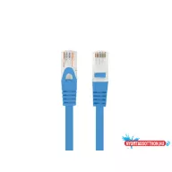   Lanberg PCU6-10CU-0200-B Cat.6 U/UTP LSZH CU AWG26 árnyékolatlan kék patch kábel 2m