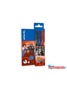   Rollertoll készlet, 0,35 mm, törölhető, kupakos, PILOT "Frixion Ball Naruto", 3 különböző szín
