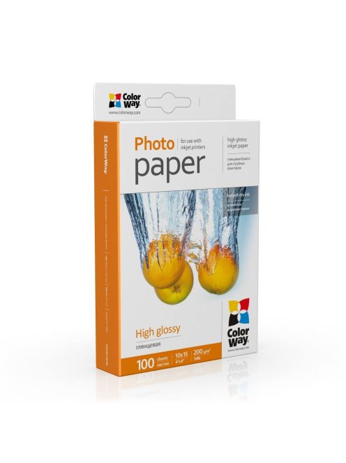 Fotópapír ColorWay high glossy 200 g/m², 10х15, 100 lap PG2001004R