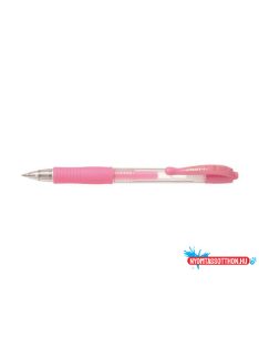   Zseléstoll, 0,32 mm, nyomógombos, PILOT "G-2 Pastel", rózsaszín