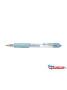   Zseléstoll, 0,32 mm, nyomógombos, PILOT "G-2 Pastel", világoskék