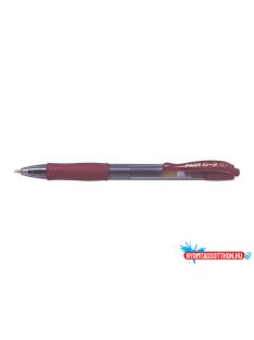   Zseléstoll, 0,32 mm, nyomógombos, PILOT "G-2", bordó