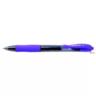   Zseléstoll, 0,32 mm, nyomógombos, PILOT "G-2", lila