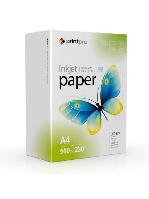 Fotópapír ColorWay PrintPro glossy 230 g/m², A4, 500 lap PGE230500A4