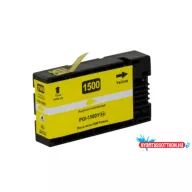 Utángyártott CANON PGI1500XL Tintapatron Yellow WHITE BOX